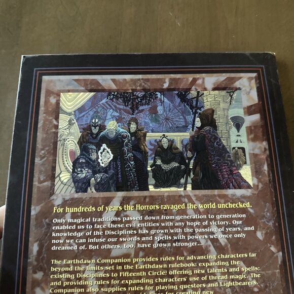 EARTHDAWN COMPANION RPG Role playing Sourcebook 1994 FASA #6200 - Picture 5 of 6